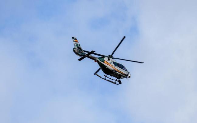 Imagen de archivo de un helicóptero de la Guardia Civil.