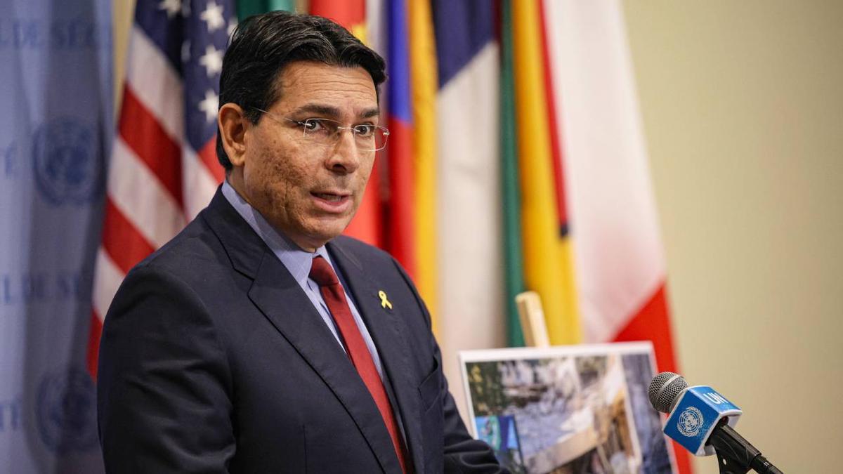 El embajador israelí ante la ONU, Danny Danon