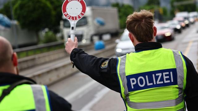 Uno de los controles fronterizos en Alemania / EFE Uno de los controles fronterizos en Alemania
