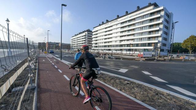 Municipios como Getxo, en la imagen, están experimentando fuertes ascensos en el precio de la vivienda.