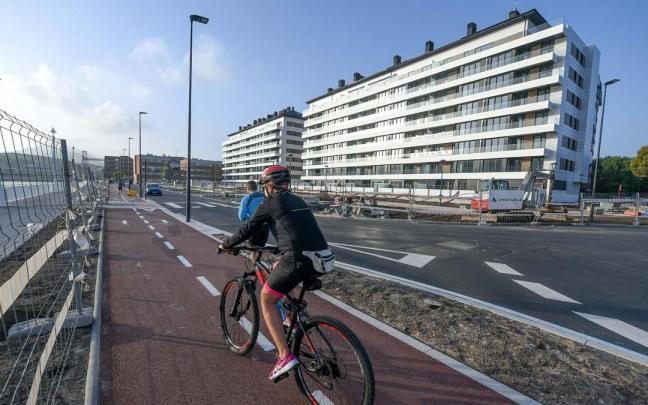 Municipios como Getxo, en la imagen, están experimentando fuertes ascensos en el precio de la vivienda.