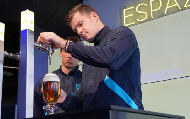 Gorosabel, el mejor tirador de cañas de la Real Sociedad. / N.G.