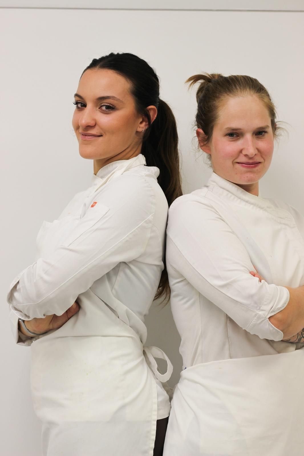 Eneritz y Andrea, de Enea Gozotegia de Zarautz.