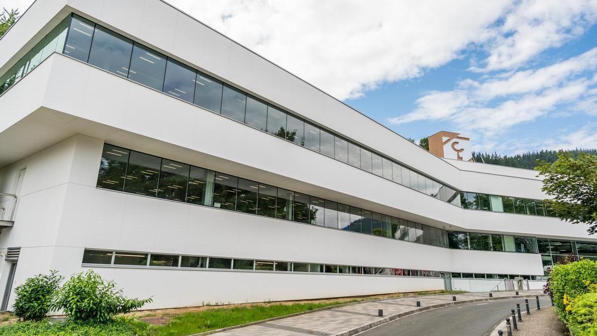 La sede central de Laboral Kutxa, en Arrasate.