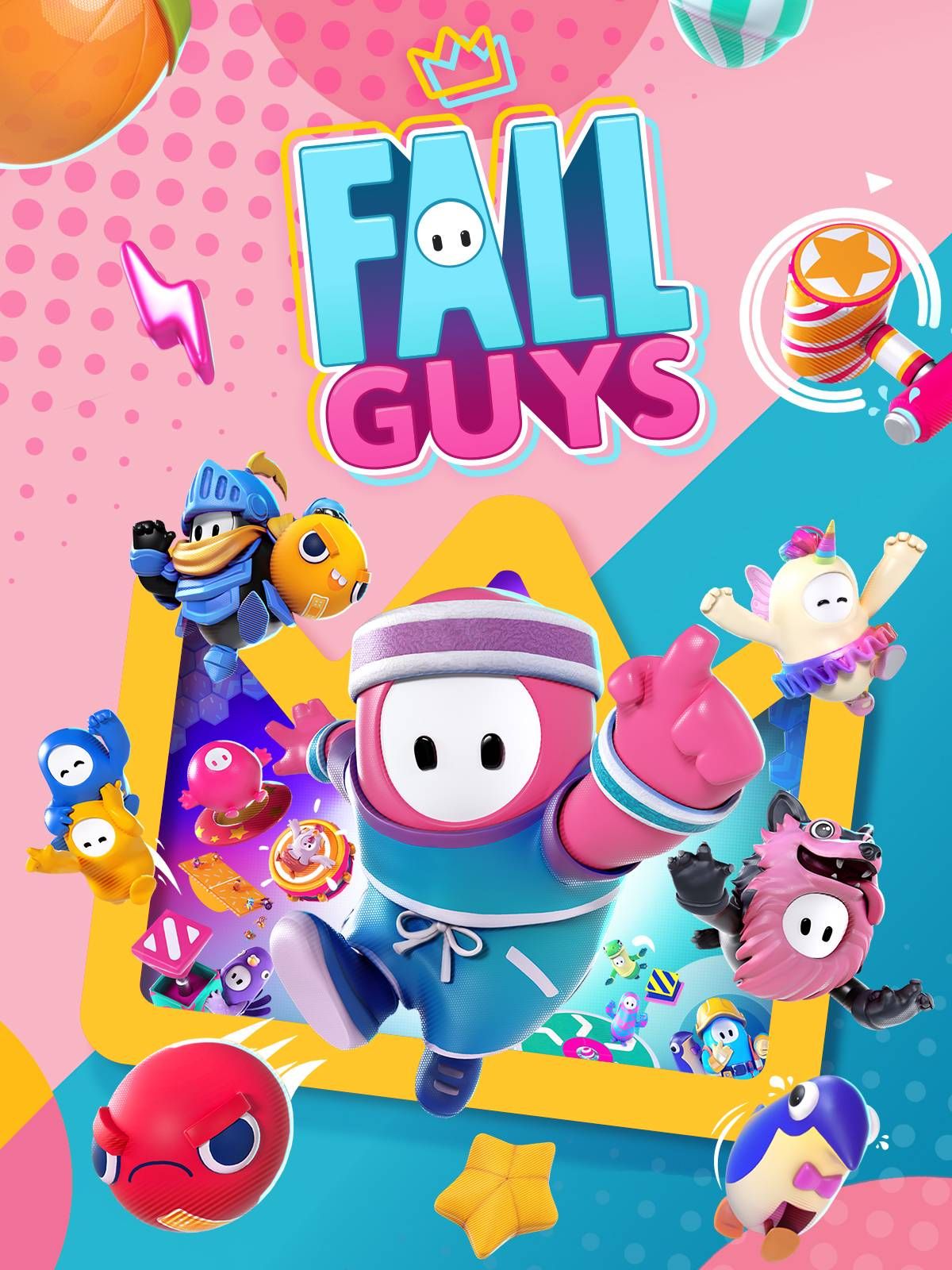 'Fall Guys' es un party royale gratis y multiplataforma.