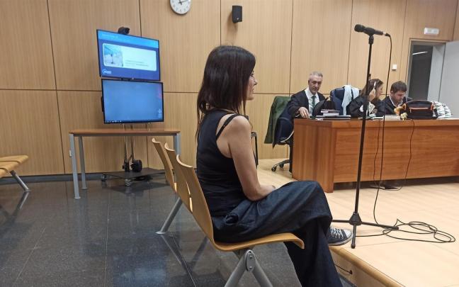 La exdirigente de Vox Cristina Seguí durante el juicio en su contra, en junio de 2024.
