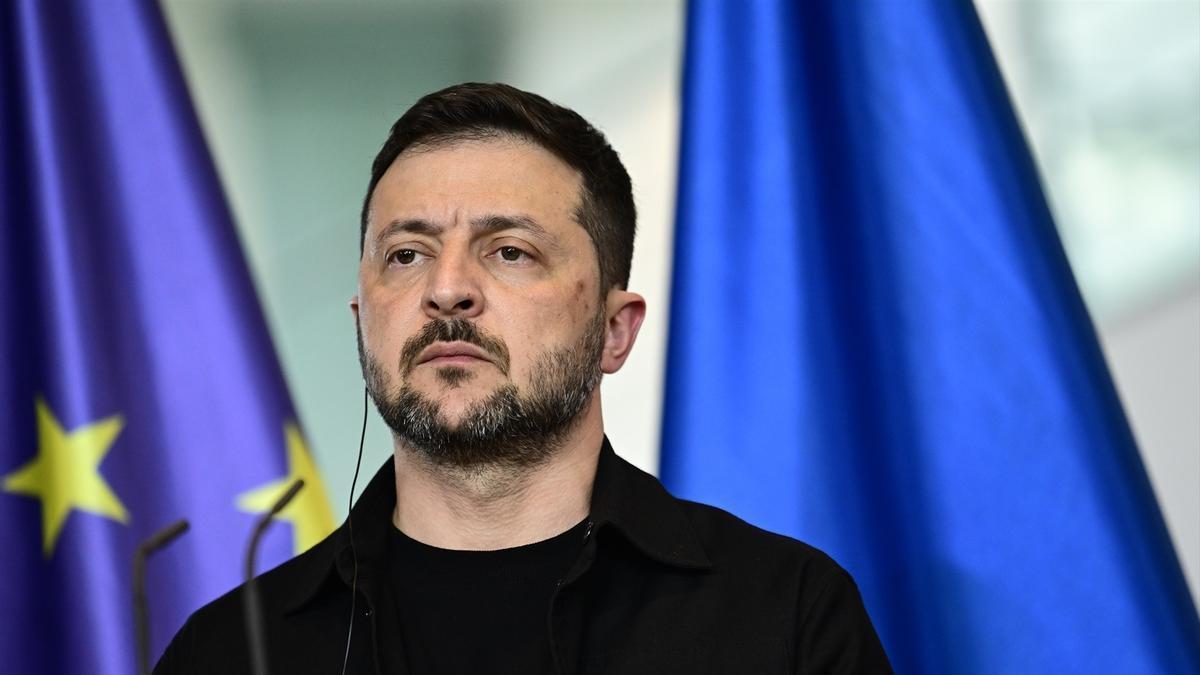 El presidente de Ucrania Volodymyr Zelensky