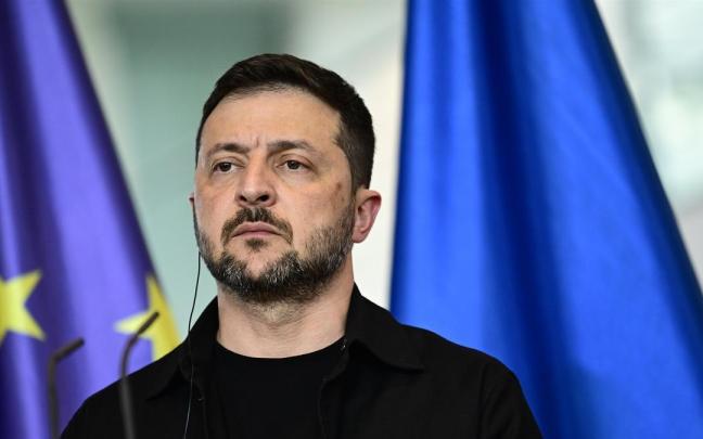 El presidente de Ucrania Volodymyr Zelensky