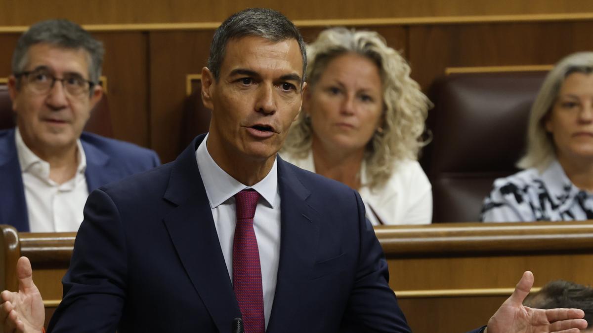 El presidente del Gobierno español, Pedro Sánchez