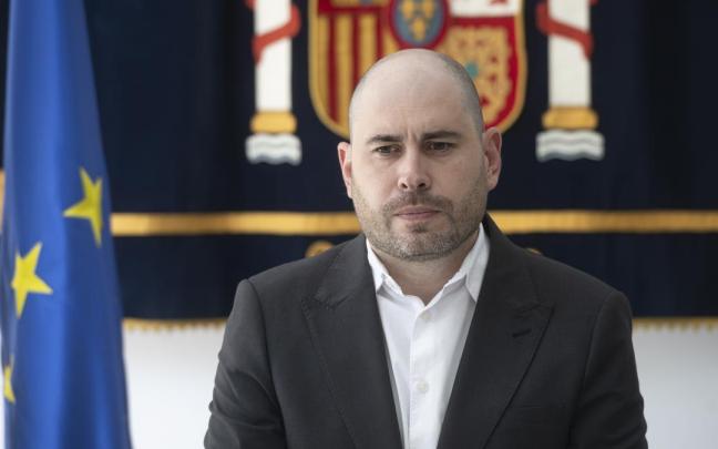 El delegado del Gobierno en Ceuta, Miguel Ángel Pérez Triano.