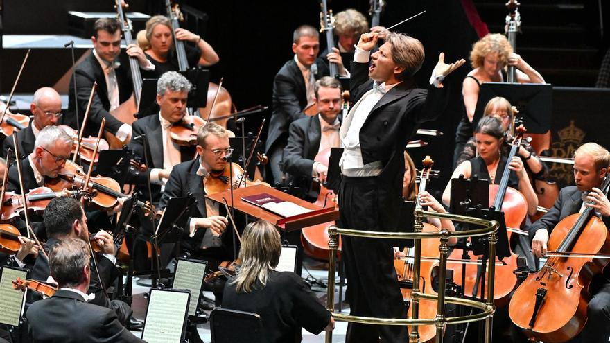 Daniel Rustioni, en su etapa como director musical de la Orquesta del Ulster.