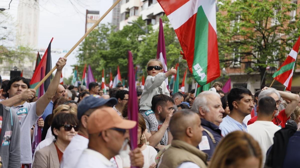 Manifetación del Primero de Mayo.