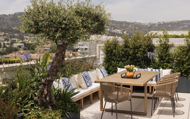 En imágenes: Un espectacular dúplex con vistas en Barcelona