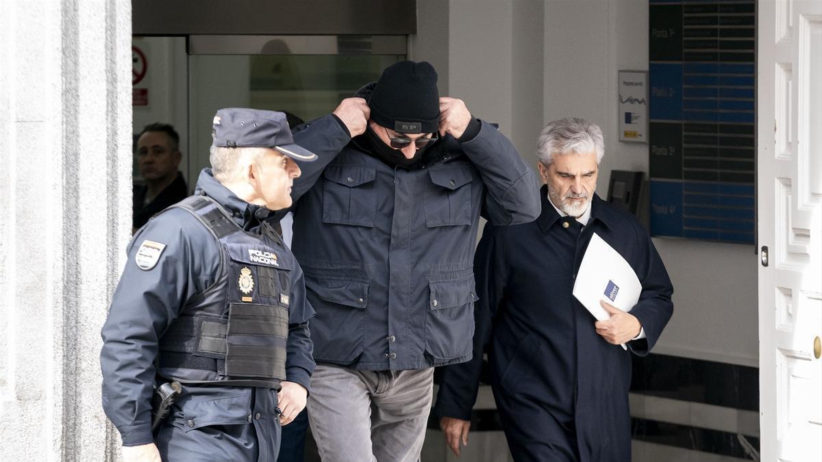 Koldo García, ex asesor de José Luis Ábalos en el Ministerio de Transportes, a su salida del Tribunal Supremo en una foto de archivo.