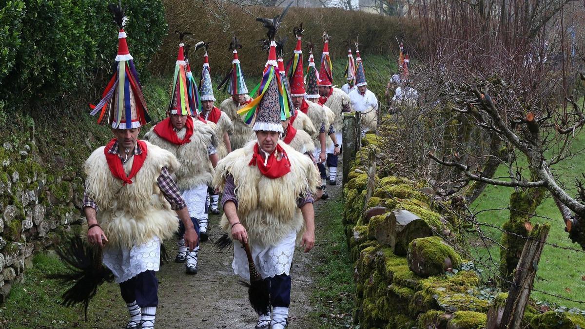 Los joaldunak protagonizan los carnavales de Ituren y Zubieta.