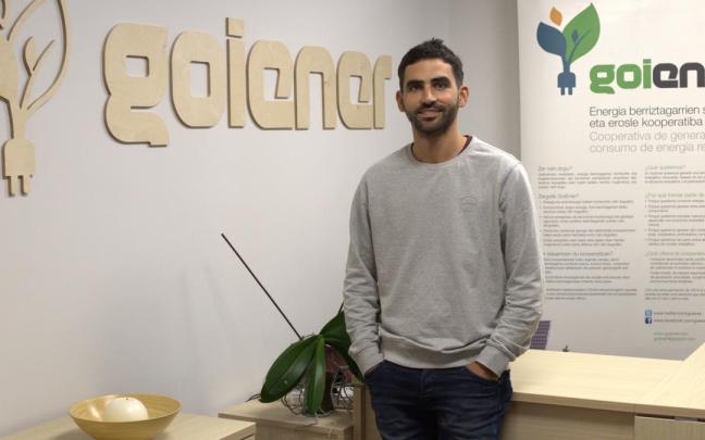 Koldo García, en una de las oficinas de Goiener.