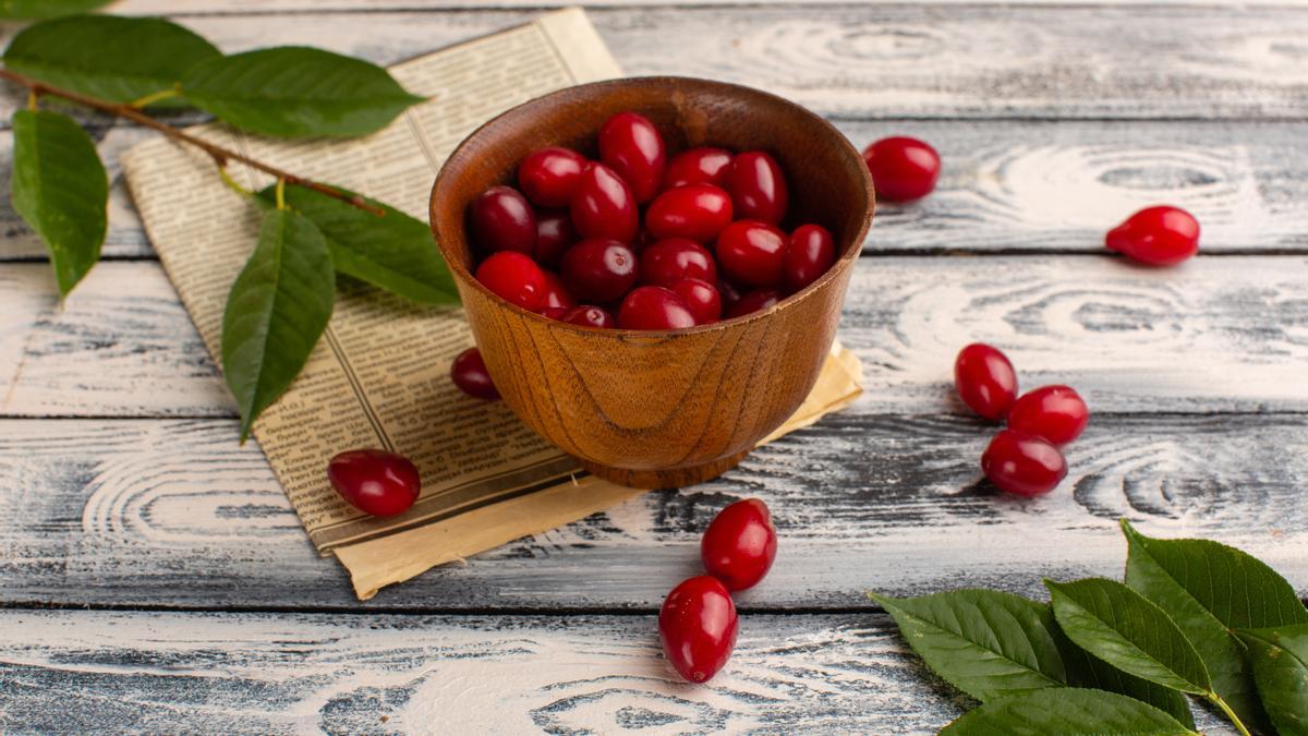 Miracle berry o Zafrú en un cuenco.