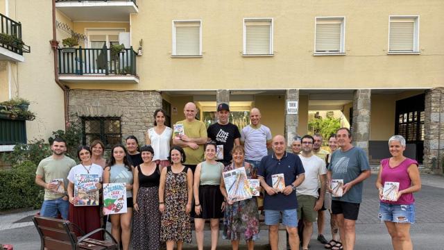 Presentación de las fiestas de Zaldibar