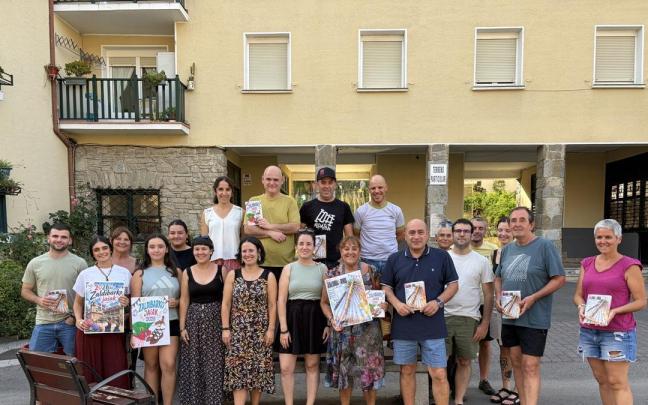 Presentación de las fiestas de Zaldibar