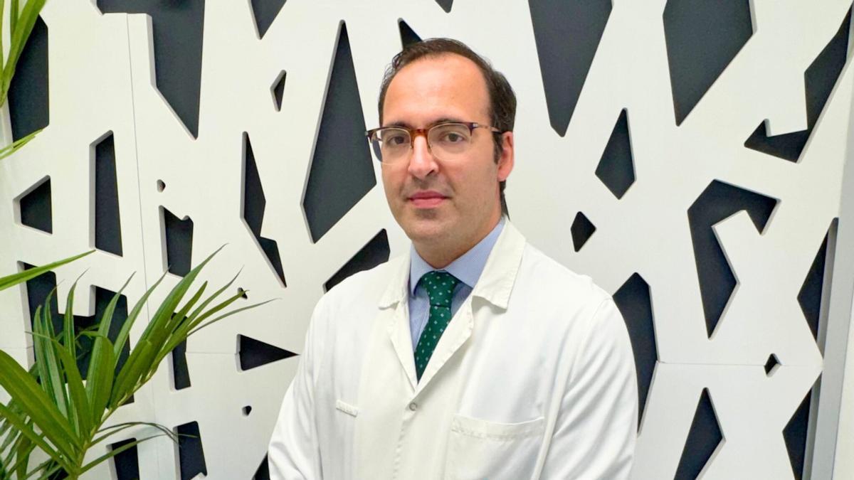 El anestesiólogo de la Unidad del Dolor de Policlínica Gipuzkoa, Juan Martínez.