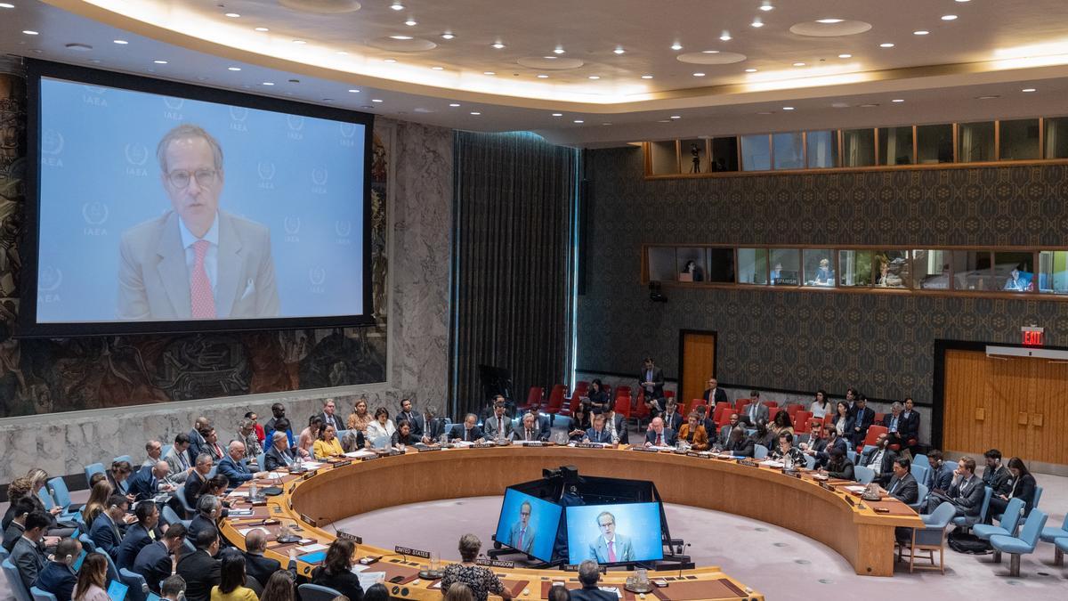 Una reunión del Consejo de Seguridad de la ONU