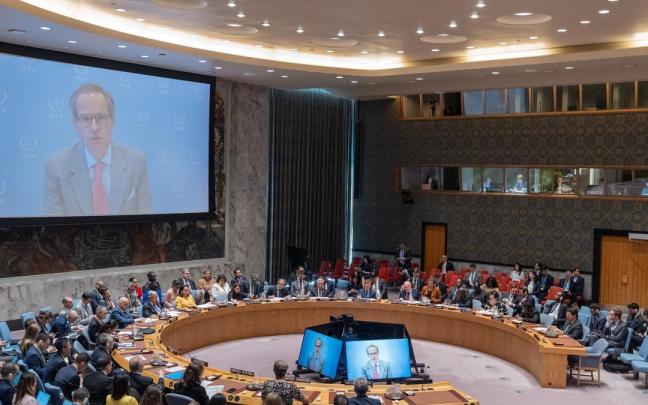 Una reunión del Consejo de Seguridad de la ONU