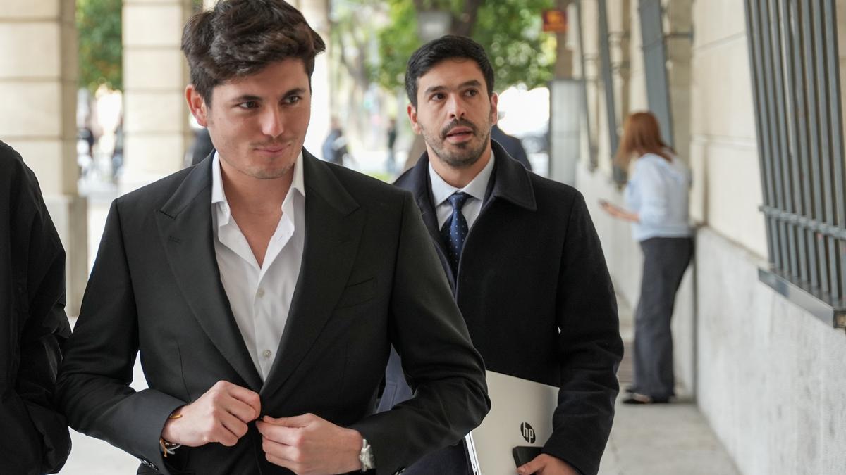 Vito Quiles, a su llegada a los juzgados de Sevilla.