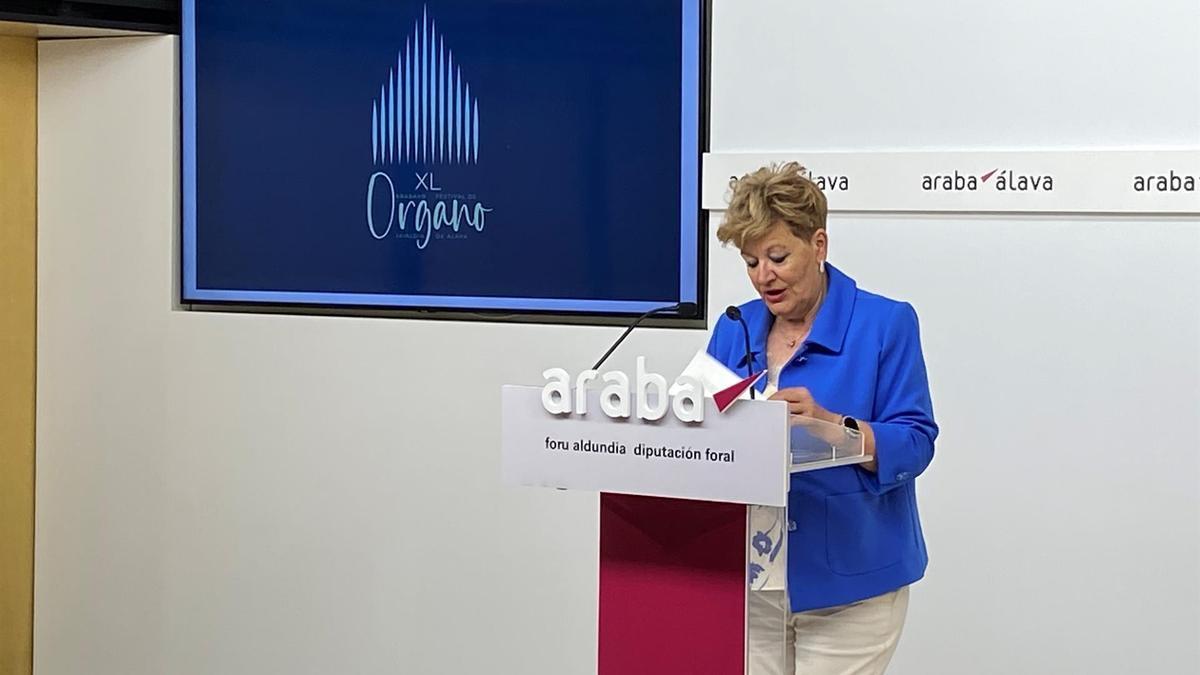Arabako XL. Organo Jaialdiak 100 urte bete berri dituen Montserrat Torrent omenduko du.