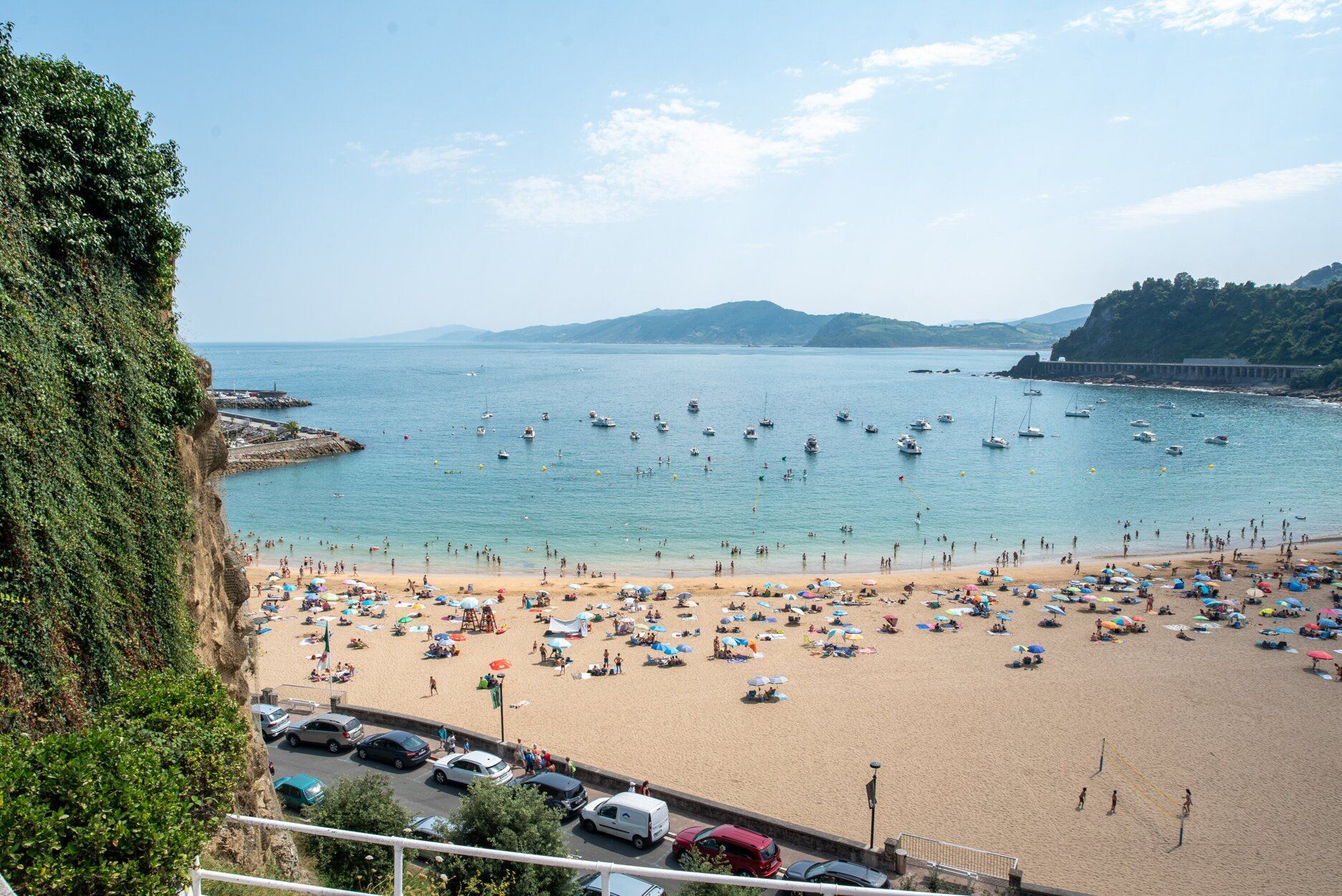La playa de Malkorbe.