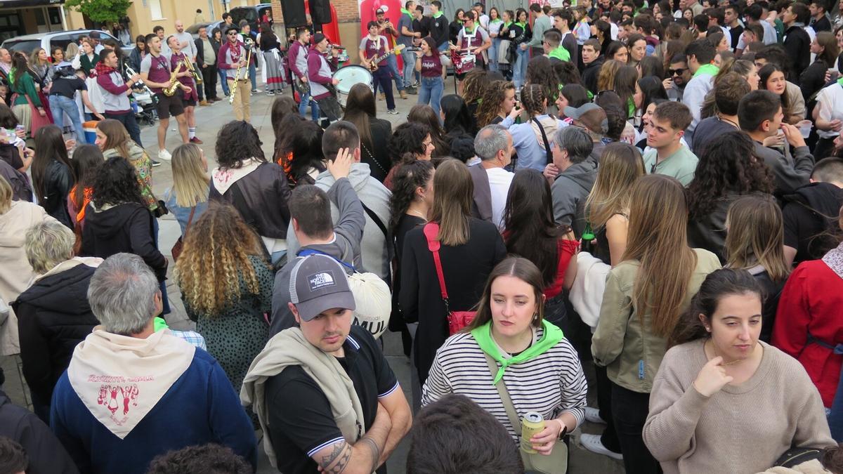 Elektrotxaranga en las fiestas de Santikutz del año pasado.