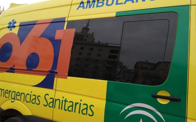 Ambulancia de la Junta de Andalucía.