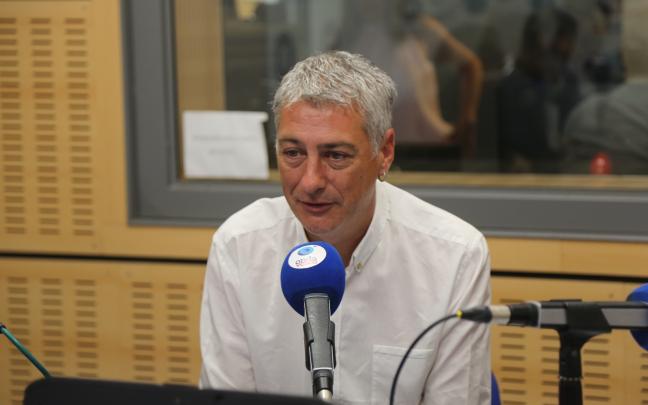 Oskar Matute, cabeza de lista de EH Bildu al Congreso por Bizkaia. 