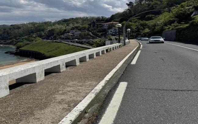 Zona de Santanape en Getaria.