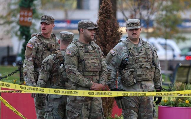 Heridos dos agentes de la Guardia Nacional en un tiroteo en las proximidades de la Casa Blanca