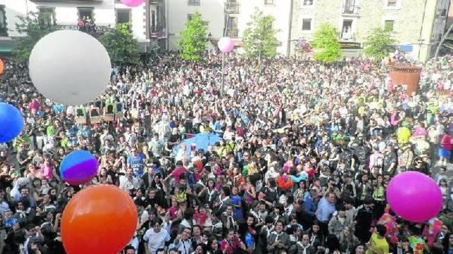 Txupinazo oficial de Lasarte-Oria