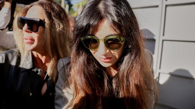 Giannia Maradona, hija de Diego Armando Maradona, a su llegada al juzgado / EFE Giannia Maradona, hija de Diego Armando Maradona, a su llegada al juzgado
