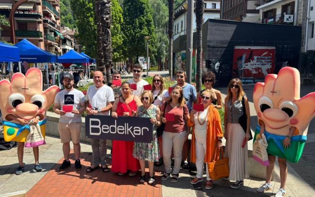 Entrega de los premios del sorteo de junio y presentación de Bedelkartxo.