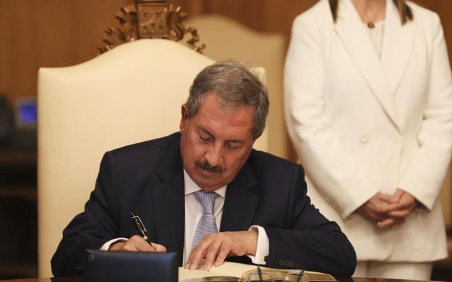 El presidente interino del Consejo General del Poder Judicial, Rafael Mozo. El presidente interino del Consejo General del Poder Judicial, Rafael Mozo.
