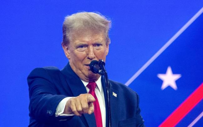 El expresidente estadounidense, Donald Trump, hace campaña por su candidatura. / EP El expresidente estadounidense, Donald Trump, hace campaña por su candidatura.