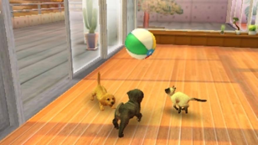 'Nintendogs + Cats' es un videojuego de Nintendo.