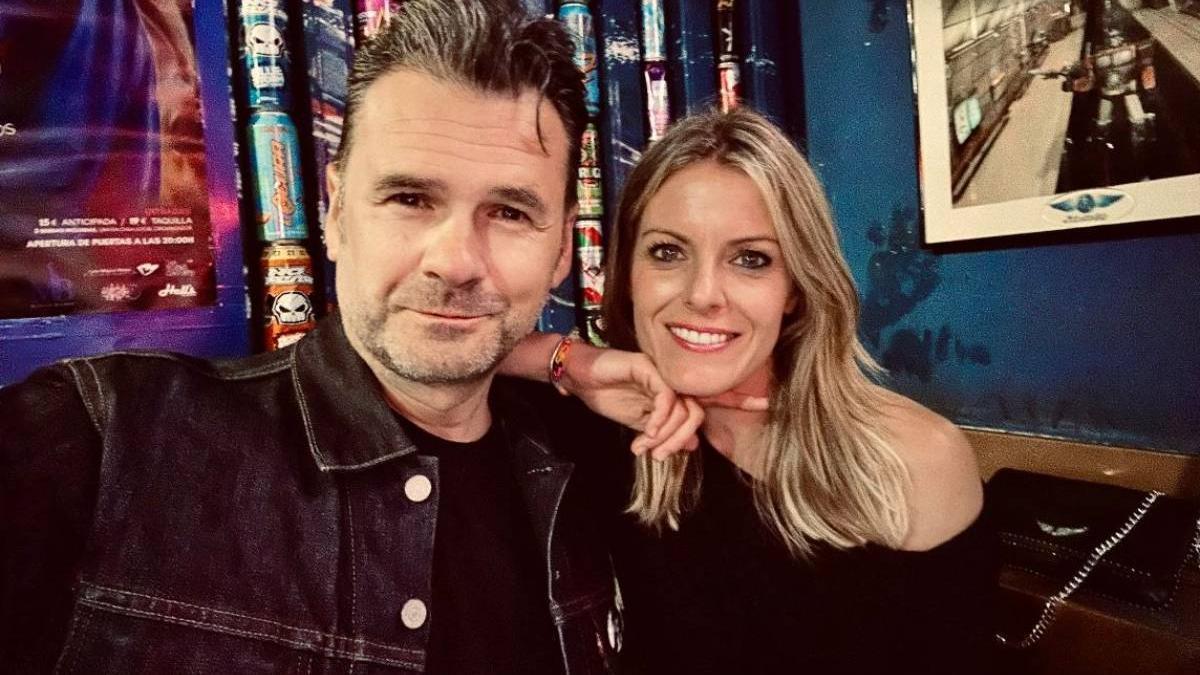 Iñaki López y Andrea Ropero