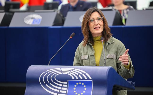 La eurodiputada del PNV, Oihane Agirregoitia.