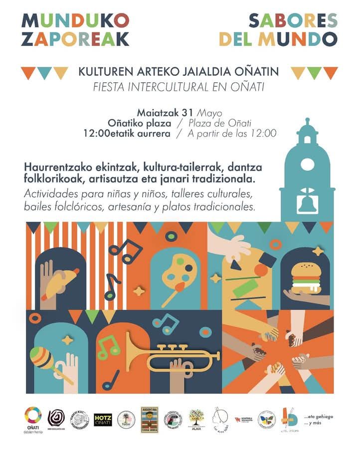 Cartel que anuncia la iniciativa 'Munduko zaporeak'.