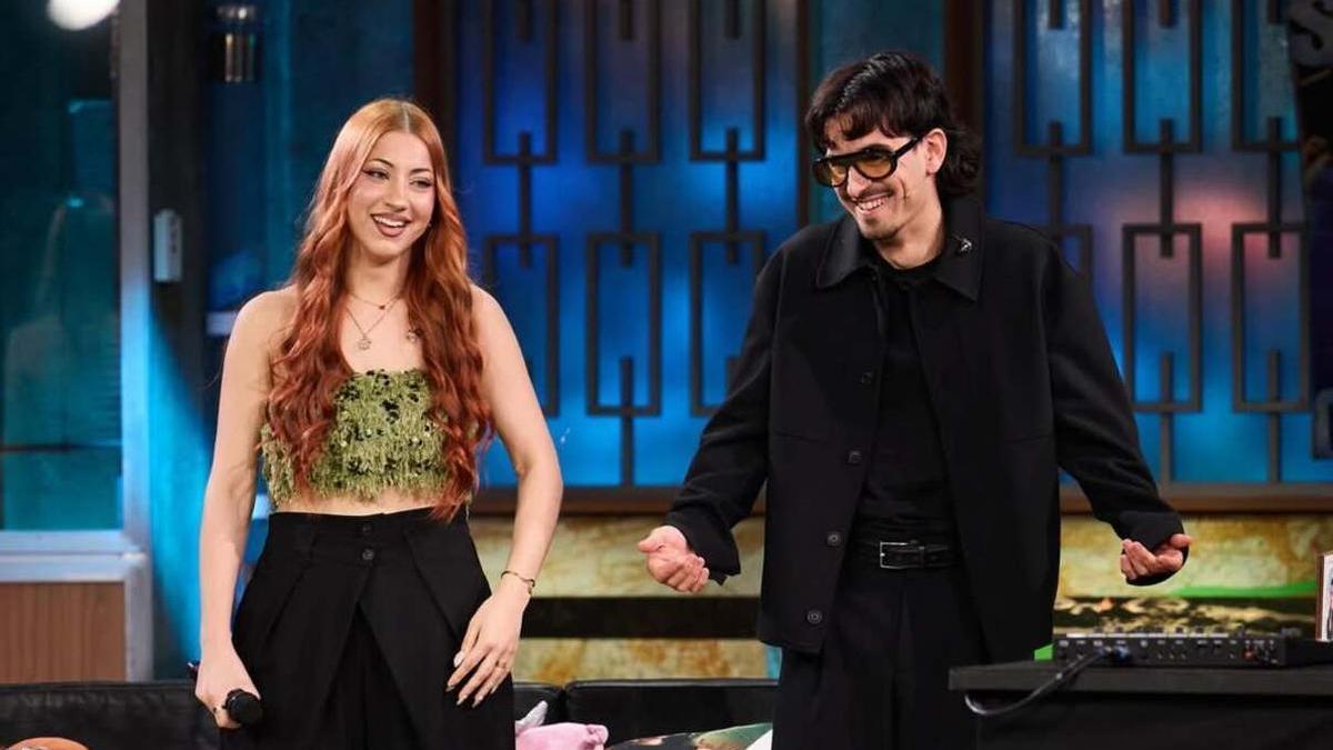 Los ganadores del Benidorm Fest 2026, invitados de ayer en 'La Revuelta'