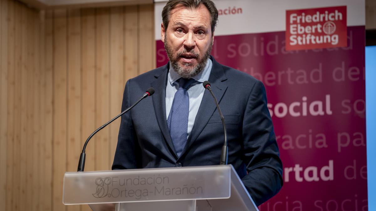 El ministro de Transportes y Movilidad Sostenible, Óscar Puente.