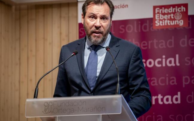 El ministro de Transportes y Movilidad Sostenible, Óscar Puente.