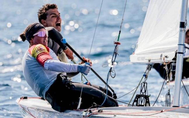 Xammar y Brugman (470 mixto) se afianzan en la pelea por las medallas