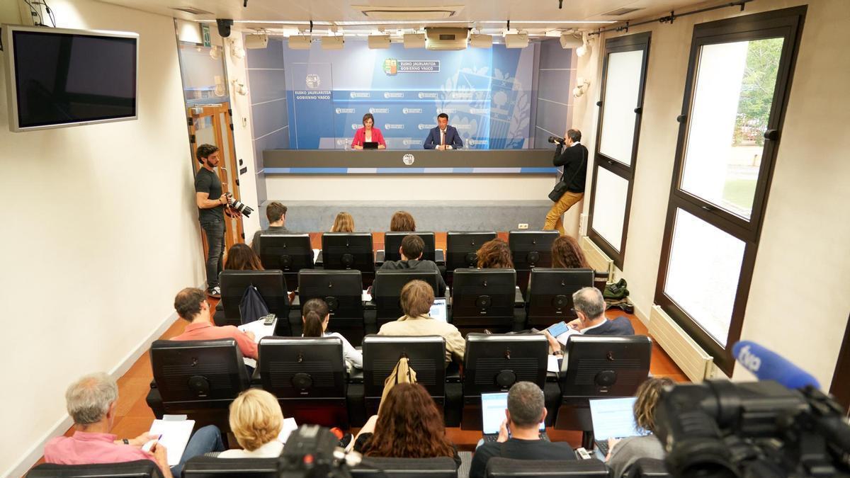 El nuevo Gobierno Vasco aprueba sus primeros acuerdos en el Consejo de Gobierno.