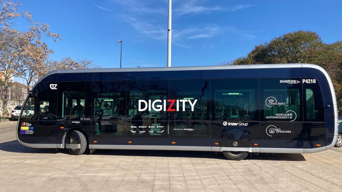 Modelo que Irizar e-mobility ha aportado al proyecto Digizity.