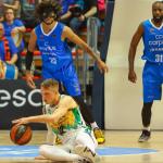 Ludde Hakanson, en el encuentro ante el Carplus Fuenlabrada.